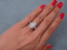 2.30 CTW MARQUISE SHAPE DIAMOND ENGAGEMENT RING 