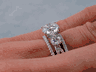 2.30 CTW ROUND BRILLIANT CUT DIAMOND WEDDING RING SET H VS2 (Includes a Matching Wedding Ring) 
