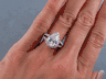 2.33 CTW PEAR SHAPE DIAMOND ENGAGEMENT RING