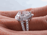 2.33 CTW PEAR SHAPE DIAMOND ENGAGEMENT RING
