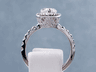 2.34 CTW PEAR SHAPE DIAMOND ENGAGEMENT RING F SI3