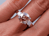 2.38 CTW ROUND CUT DIAMOND ENGAGEMENT RING NATURAL CHOCOLATE VS2
