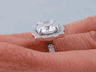 2.40 CTW ROUND CUT DIAMOND ENGAGEMENT RING F SI2
