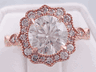 2.43 CTW ROUND BRILLIANT CUT DIAMOND ENGAGEMENT RING J VS2
