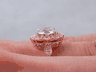 2.43 CTW ROUND BRILLIANT CUT DIAMOND ENGAGEMENT RING J VS2