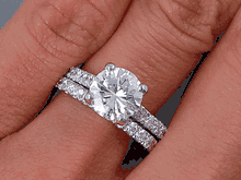 2.49 CTW ROUND CUT DIAMOND WEDDING RING SET I SI1 (Includes a Matching Wedding Ring) 