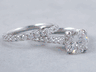 2.49 CTW ROUND CUT DIAMOND WEDDING RING SET I SI1 (Includes a Matching Wedding Ring) 