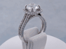 2.55 CTW ROUND BRILLIANT CUT DIAMOND ENGAGEMENT RING D SI2