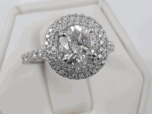 2.55CTW ROUND CUT LAB GROWN DIAMOND ENGAGEMENT RING