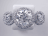 2.58 CTW ROUND CUT DIAMOND ENGAGEMENT RING G SI2