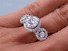 2.58 CTW ROUND CUT DIAMOND ENGAGEMENT RING G SI2