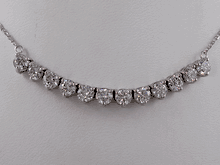 2.60ctw Lab Grown Diamond Necklace 14k White Gold