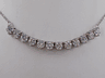 2.60ctw Lab Grown Diamond Necklace 14k White Gold