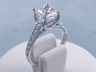 2.61 CTW RADIANT CUT DIAMOND ENGAGEMENT RING
