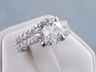 2.63 CTW ROUND CUT DIAMOND WEDDING RING SET G VS2 (Includes a Matching Wedding Ring)