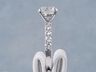 2.66 CTW ROUND BRILLIANT CUT DIAMOND ENGAGEMENT RING H SI3
