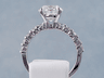2.66 CTW ROUND BRILLIANT CUT DIAMOND ENGAGEMENT RING H SI3