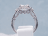 2.79 CTW CUSHION CUT DIAMOND ENGAGEMENT RING I VS2