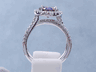 2.85 CTW ROUND CUT DIAMOND ENGAGEMENT RING NATURAL CINNAMON CHOCOLATE SI1