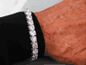 28 CTW LAB GROWN DIAMOND TENNIS BRACELET 