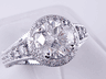 3.02 CTW ROUND CUT DIAMOND ENGAGEMENT RING