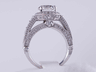 3.02 CTW ROUND CUT DIAMOND ENGAGEMENT RING