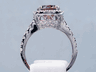 3.11 CTW ROUND CUT DIAMOND ENGAGEMENT RING NATURAL CHOCOLATE SI1