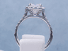3.14 CTW CUSHION CUT DIAMOND WEDDING RING SET H SI1 (Includes a Matching Wedding Ring)