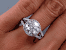 3.14 CTW ROUND CUT DIAMOND ENGAGEMENT RING