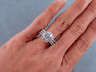 3.16 CTW ROUND CUT DIAMOND ENGAGEMENT RING G SI3