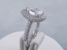 3.18 CTW PEAR SHAPE DIAMOND ENGAGEMENT RING G SI1-2