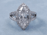 3.20 CTW MARQUISE CUT DIAMOND ENGAGEMENT RING