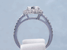3.20 CTW MARQUISE CUT DIAMOND ENGAGEMENT RING