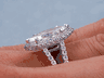 3.20 CTW MARQUISE CUT DIAMOND ENGAGEMENT RING