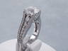 3.23 CTW ROUND BRILLIANT CUT DIAMOND ENGAGEMENT RING D SI2