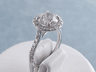 3.29 CTW ROUND CUT DIAMOND ENGAGEMENT RING