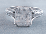 3.50 CTW RADIANT CUT DIAMOND ENGAGEMENT RING