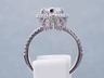 3.90 CTW PEAR SHAPE DIAMOND ENGAGEMENT RING 