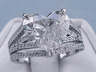 4.12 CTW HEART SHAPE DIAMOND ENGAGEMENT RING H SI1