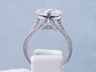 4.12 CTW HEART SHAPE DIAMOND ENGAGEMENT RING H SI1