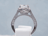 4.43 CTW CUSHION CUT DIAMOND WEDDING RING SET (Includes a Matching Wedding Ring)