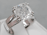 5.06CTW CUSHION CUT SOLITAIRE DIAMOND RING