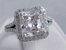 5.41 CTW RADIANT CUT DIAMOND ENGAGEMENT RING 