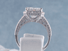 5.57 CTW RADIANT CUT DIAMOND ENGAGEMENT RING