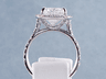 5.65 CTW CUSHION CUT DIAMOND ENGAGEMENT RING