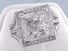 5.77 CTW PRINCESS CUT DIAMOND ENGAGEMENT RING