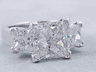 5.88 CTW PRINCESS CUT DIAMOND ENGAGEMENT RING G SI2