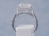 7.83 CTW CUSHION CUT DIAMOND ENGAGEMENT RING I SI3