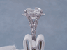 7.83 CTW CUSHION CUT DIAMOND ENGAGEMENT RING I SI3