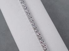 7CTW DIAMOND TENNIS BRACELET LAB GROWN DIAMONDS